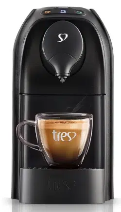 Cafeteira Espresso TRES Passione Preta